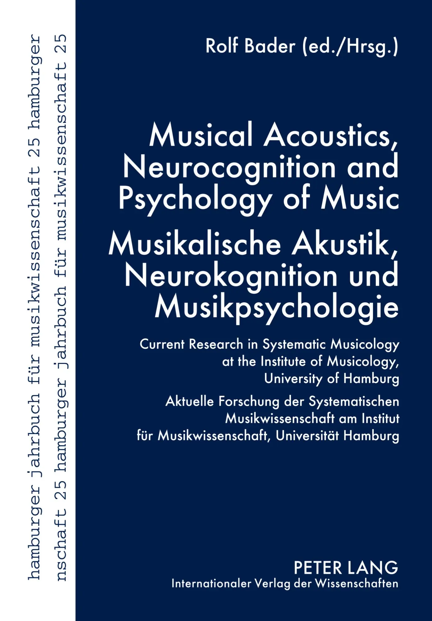 Cover: 9783631599914 | Musical Acoustics, Neurocognition and Psychology of Music -...