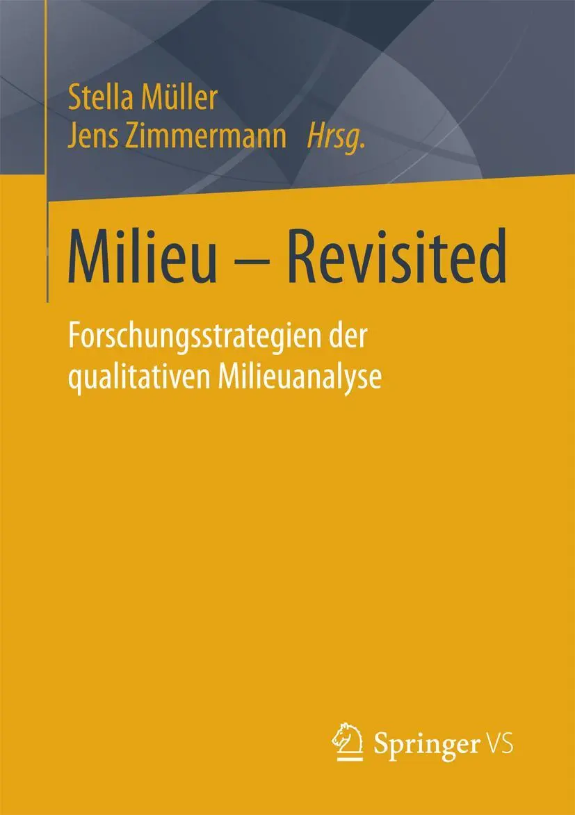 Cover: 9783658189914 | Milieu - Revisited | Jens Zimmermann (u. a.) | Taschenbuch | vi | 2017