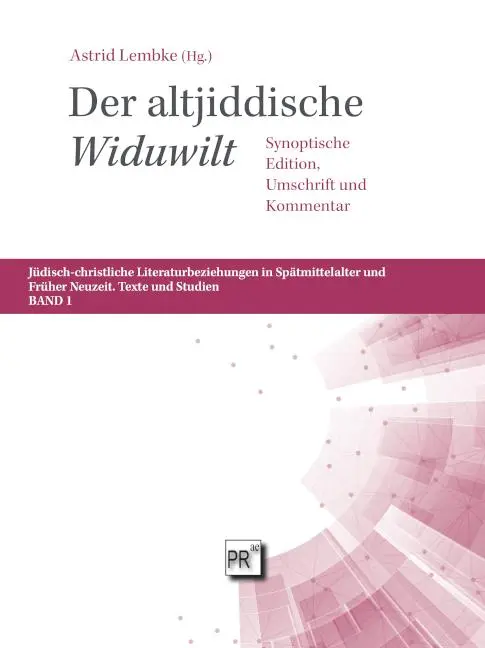 Cover: 9783706909914 | Der altjiddische 'Widuwilt' | Astrid Lembke (u. a.) | Taschenbuch