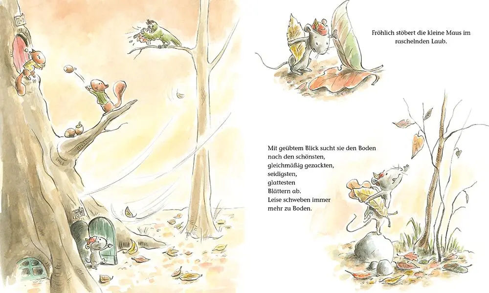 Bild: 9783765559914 | Die kleine Maus und das goldene Blatt | Catherine Metzmeyer | Buch
