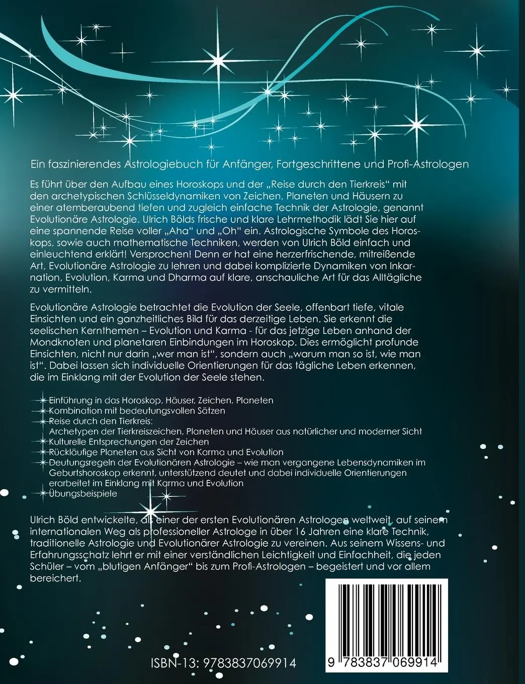 Rückseite: 9783837069914 | Evolutionäre Astrologie | Ulrich Böld | Taschenbuch | 336 S. | Deutsch