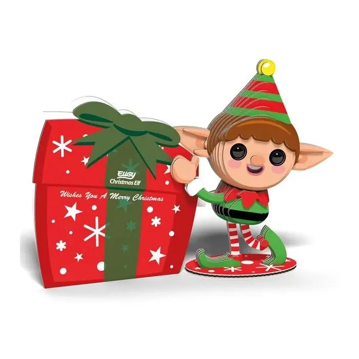 Bild: 9421036940015 | EUGY - 3D Bastelset Weihnachtself | Eugy | Spiel | 650082 | Deutsch
