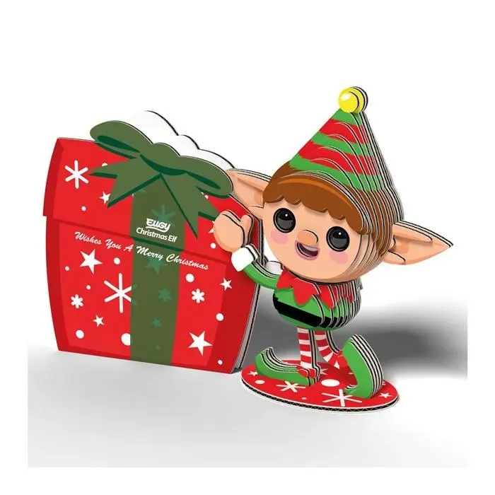 Bild: 9421036940015 | EUGY - 3D Bastelset Weihnachtself | Eugy | Spiel | 650082 | Deutsch