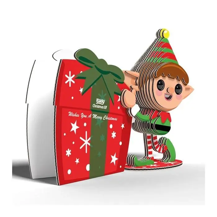 Bild: 9421036940015 | EUGY - 3D Bastelset Weihnachtself | Eugy | Spiel | 650082 | Deutsch