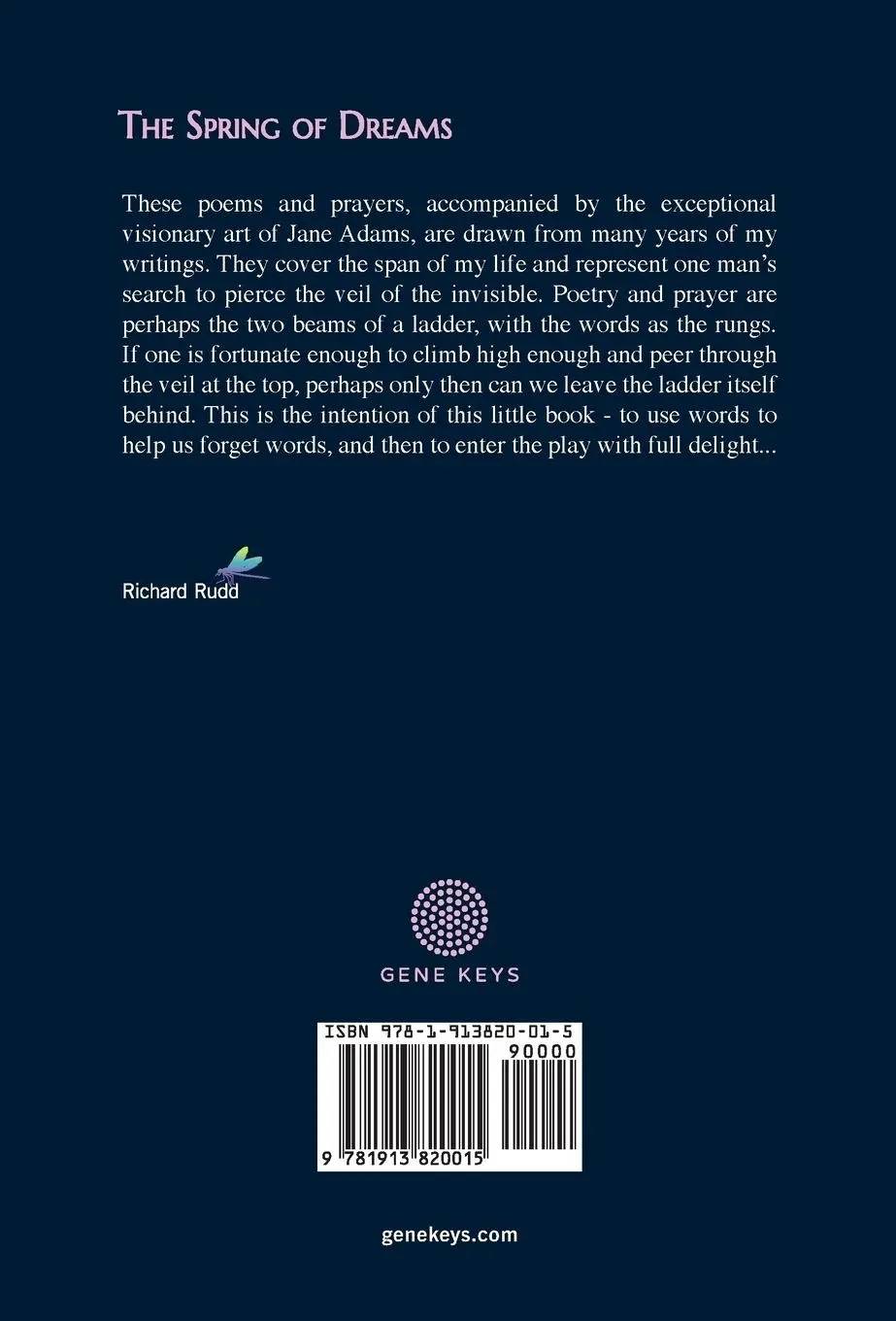 Rückseite: 9781913820015 | The Spring of Dreams | Selected Poetry and Prayers | Richard Rudd