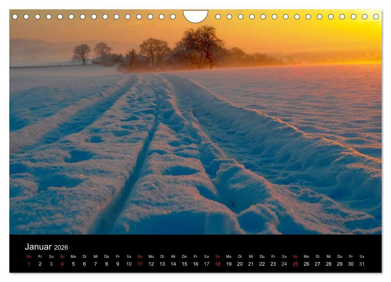 Bild: 9783516180015 | Wege 2026 (Wandkalender 2026 DIN A4 quer), CALVENDO Monatskalender