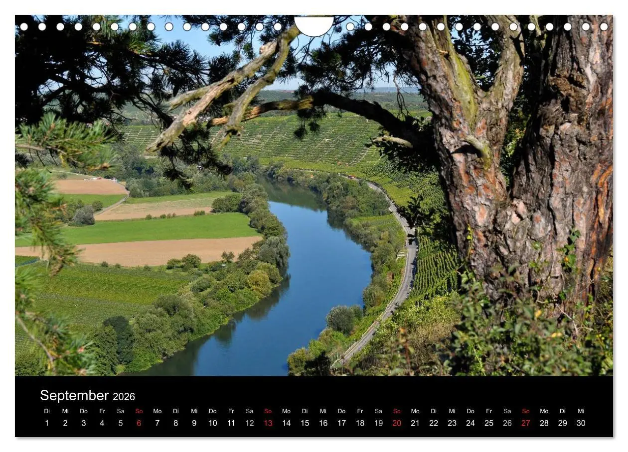 Bild: 9783516180015 | Wege 2026 (Wandkalender 2026 DIN A4 quer), CALVENDO Monatskalender