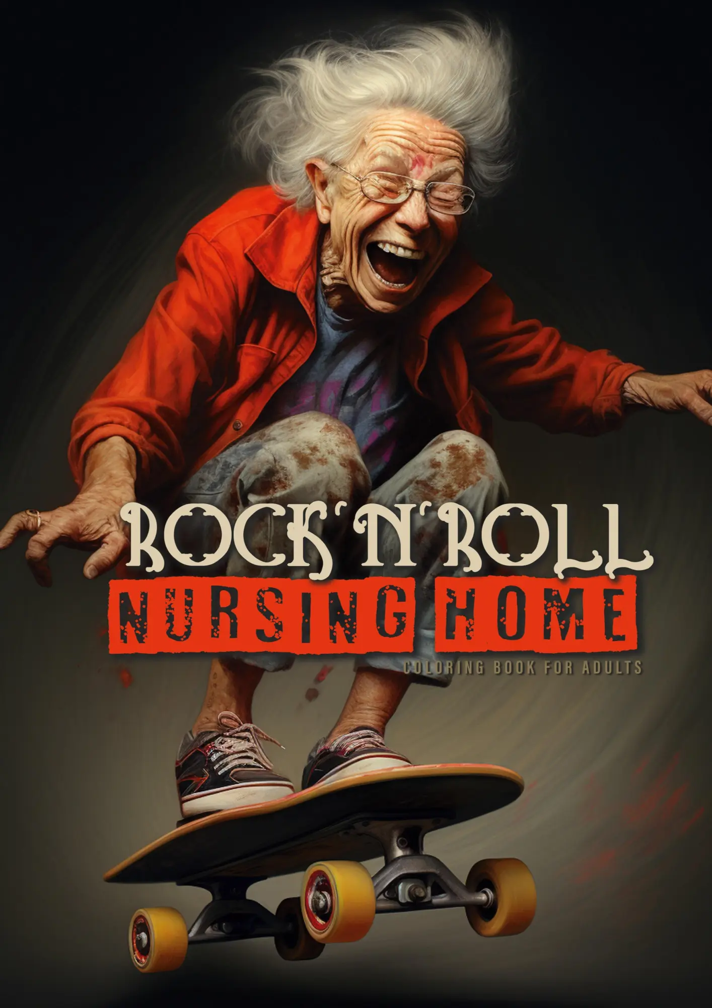 Cover: 9783758430015 | Rock´n´Roll Nursing Home Coloring Book for Adults | Monsoon Publishing