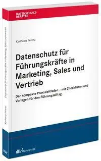 Cover: 9783800520015 | Datenschutz für Führungskräfte in Marketing, Sales und Vertrieb | Buch