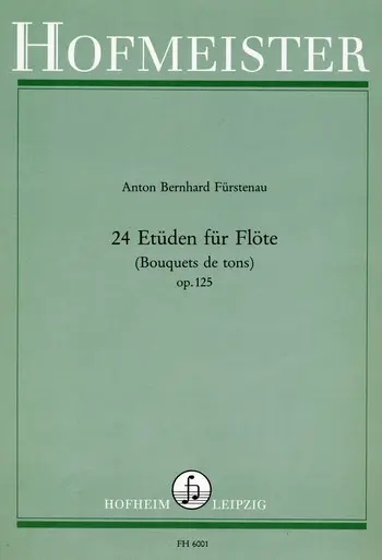 Cover: 9790203460015 | 24 Etüden op.125 für Flöte | Anton Bernhard Fürstenau | Buch