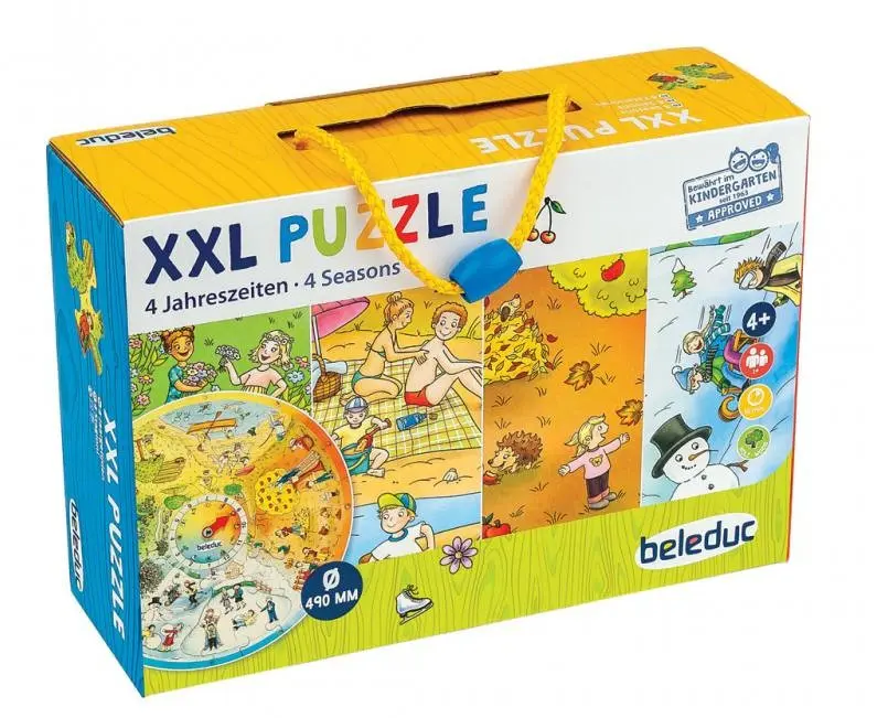Cover: 4014888110115 | Beleduc 11011 - 4 Jahreszeiten XXL-Lernpuzzle, 48 Teile | Puzzle