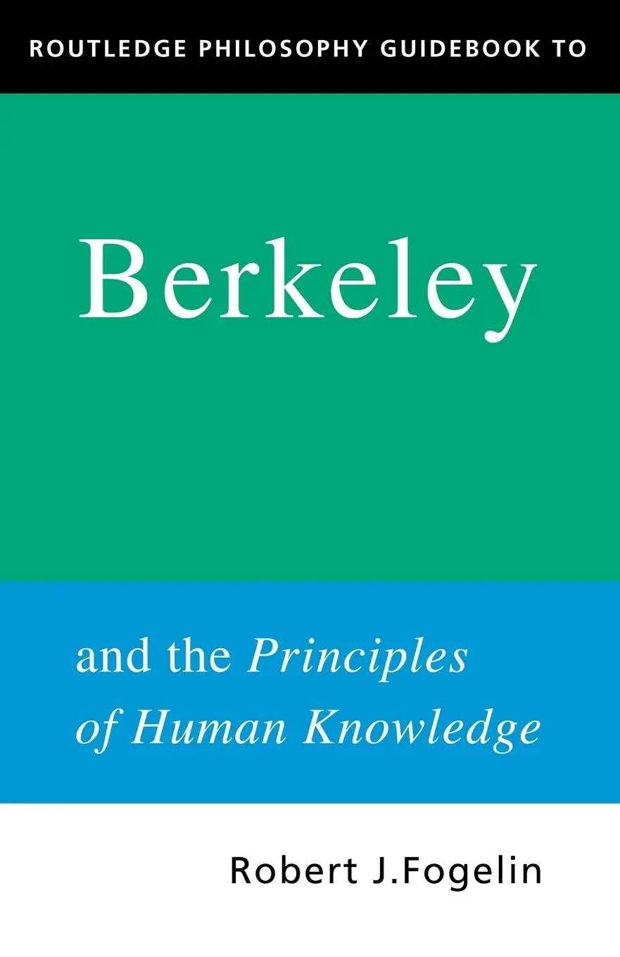 Cover: 9780415250115 | Routledge Philosophy GuideBook to Berkeley and the Principles of...