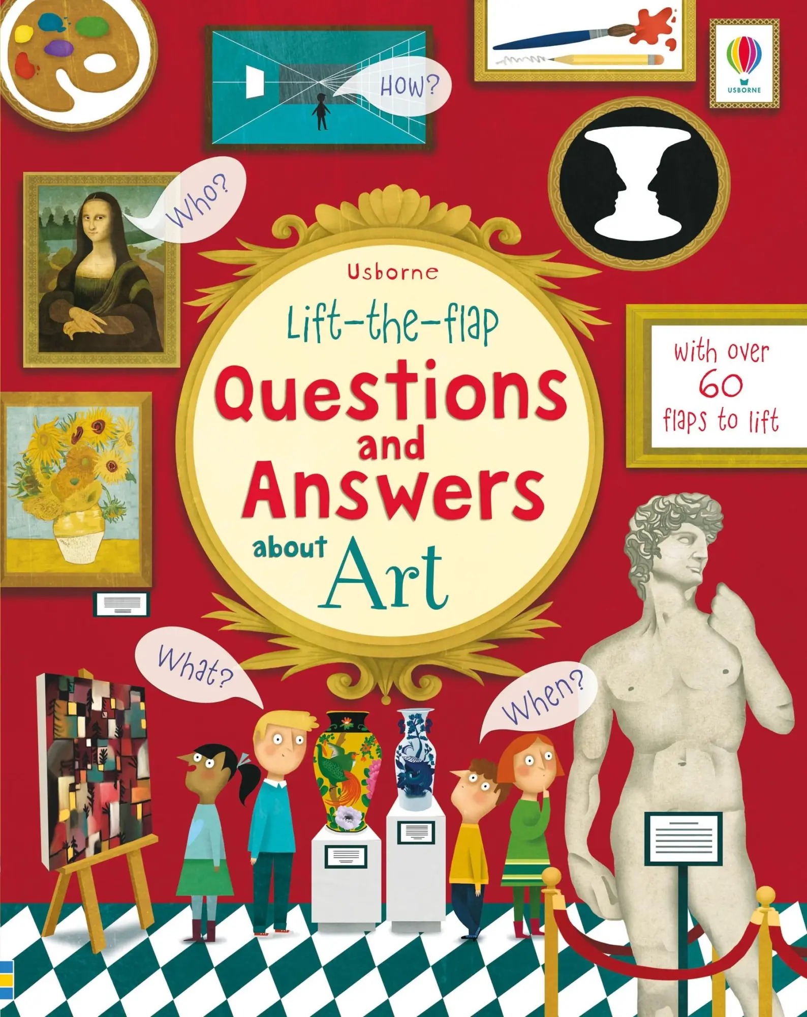 Cover: 9781474940115 | Lift-the-flap Questions and Answers about Art | Katie Daynes | 2018