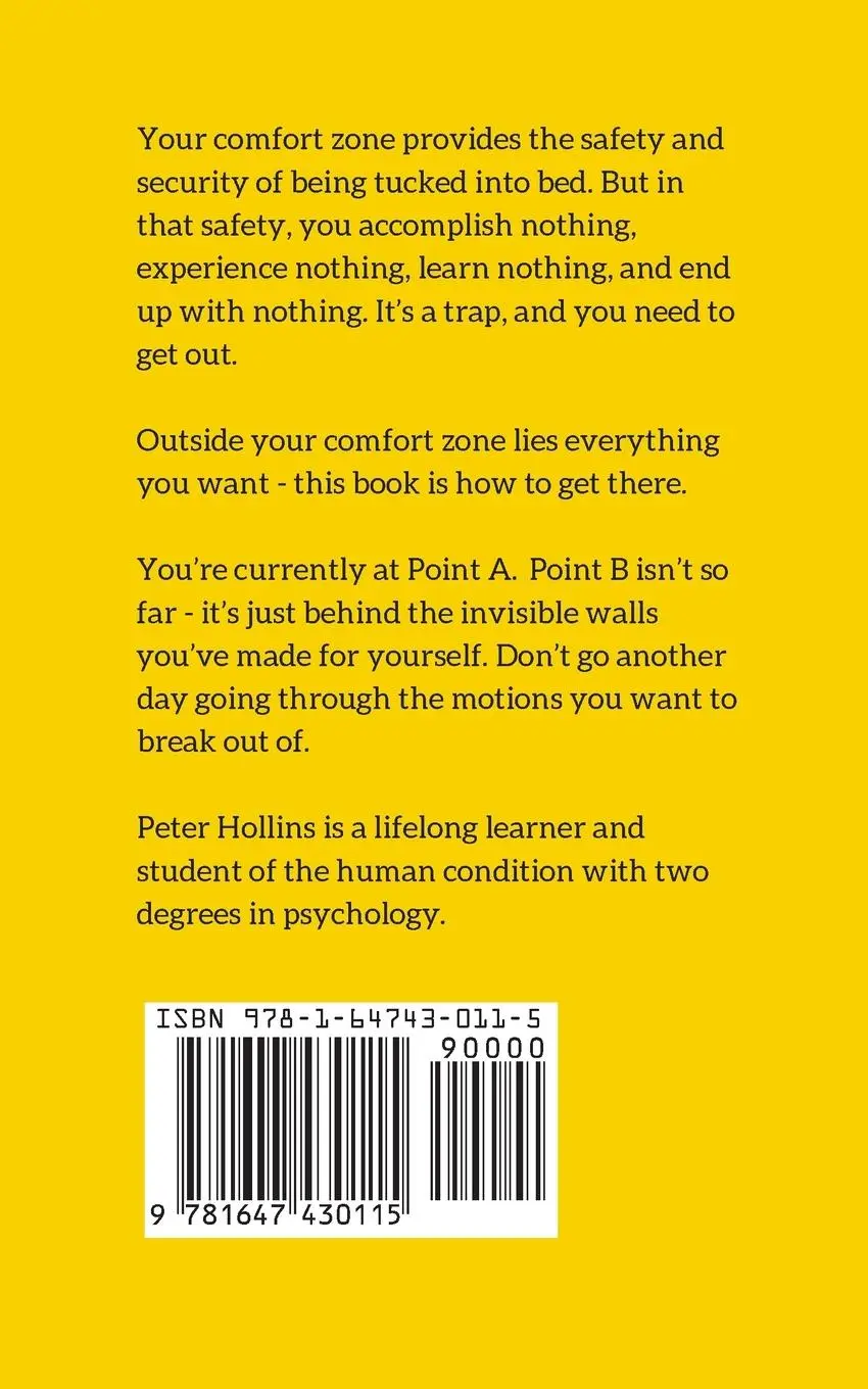 Rückseite: 9781647430115 | The Science of Breaking Out of Your Comfort Zone | Peter Hollins