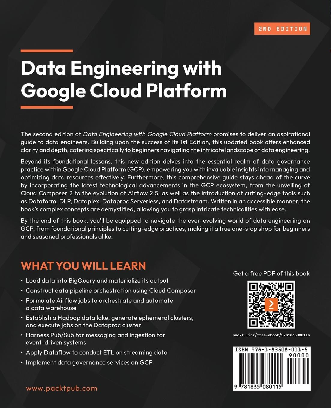 Rückseite: 9781835080115 | Data Engineering with Google Cloud Platform - Second Edition | Wijaya