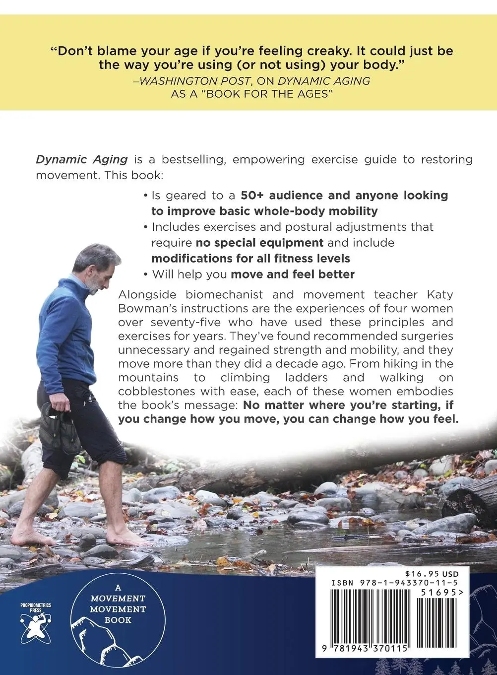 Rückseite: 9781943370115 | Dynamic Aging | Simple Exercises for Whole-Body Mobility | Taschenbuch
