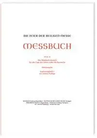 Cover: 9783460400115 | Die Feier der Heiligen Messe - Messbuch - Kleinausgabe | Sprachgeb