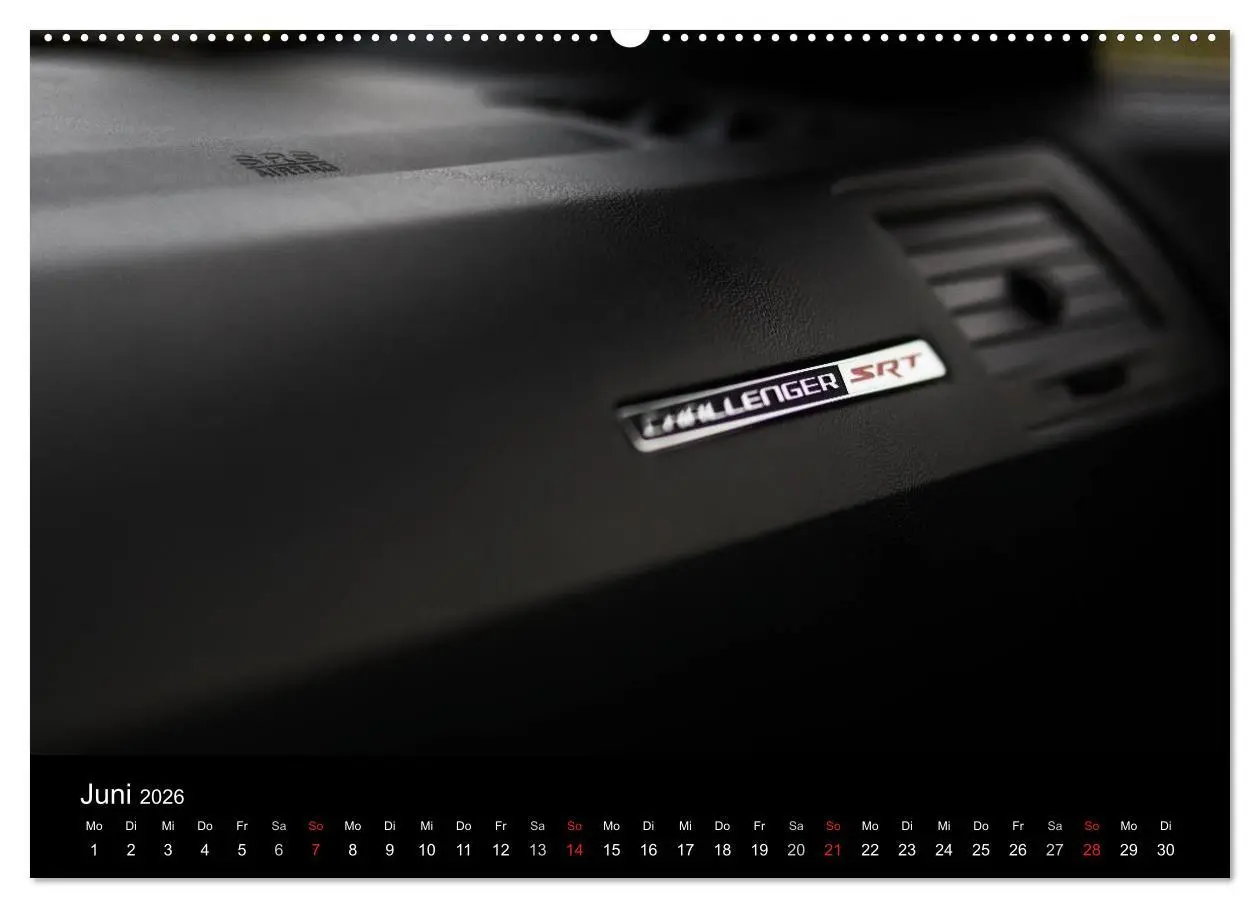 Bild: 9783516170115 | Dodge Challenger SRT8 (Wandkalender 2026 DIN A2 quer), CALVENDO...