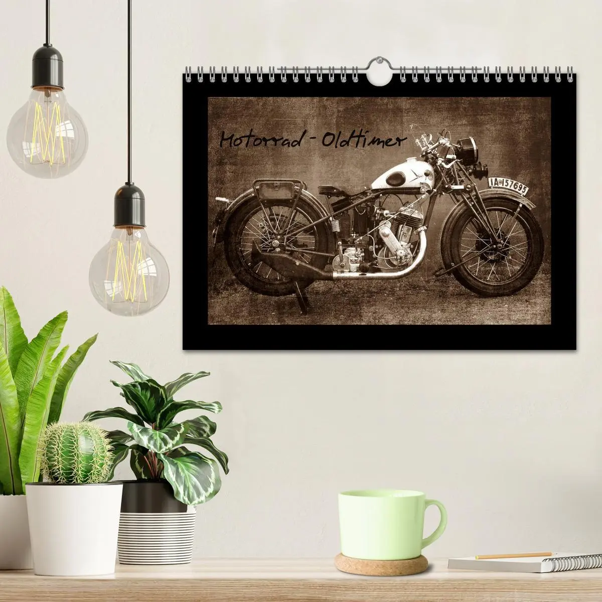 Bild: 9783516240115 | Motorrad Oldtimer (Wandkalender 2026 DIN A4 quer), CALVENDO...
