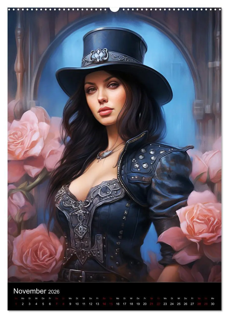 Bild: 9783516310115 | Steampunk. Faszinierend schöne Frauenportraits (Wandkalender 2026...