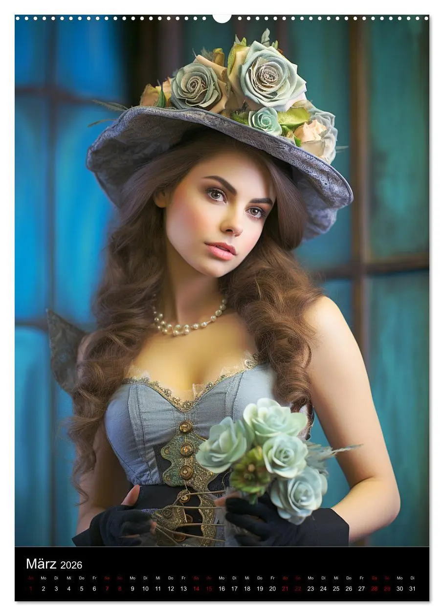 Bild: 9783516310115 | Steampunk. Faszinierend schöne Frauenportraits (Wandkalender 2026...