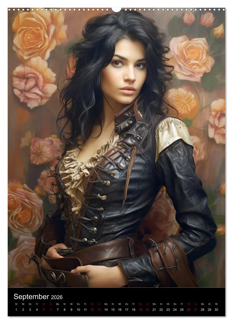 Bild: 9783516310115 | Steampunk. Faszinierend schöne Frauenportraits (Wandkalender 2026...
