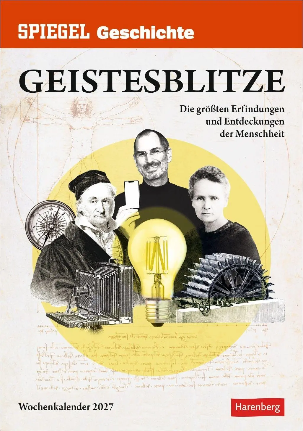 Cover: 9783840040115 | SPIEGEL GESCHICHTE Geistesblitze Wochen-Kulturkalender 2027 - Die...