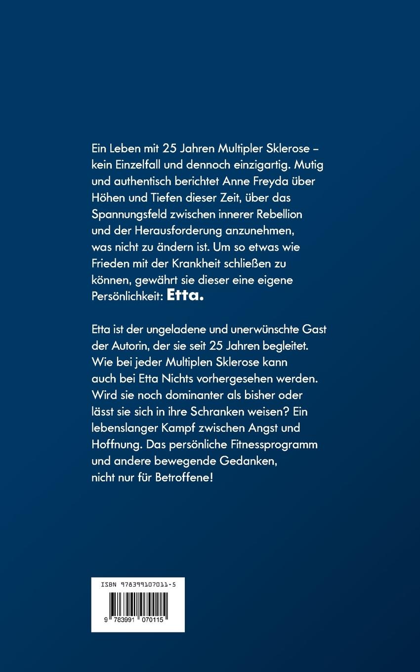 Rückseite: 9783991070115 | "Etta" ¿ beloved enemy | Anne Freyda | Taschenbuch | 56 S. | Deutsch