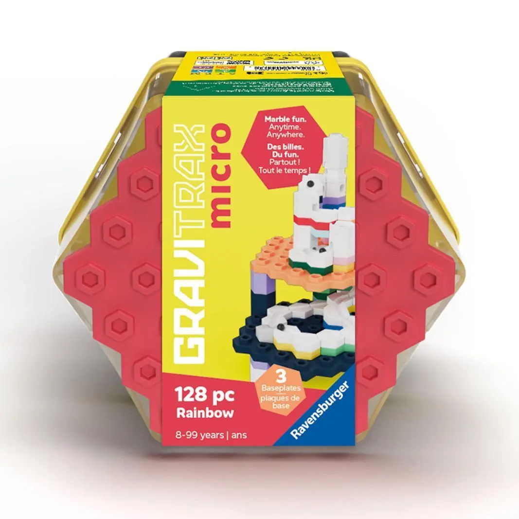 Cover: 4005555200215 | GraviTrax micro - Rainbow (128 pc) | Spiel | GraviTrax | 12020021