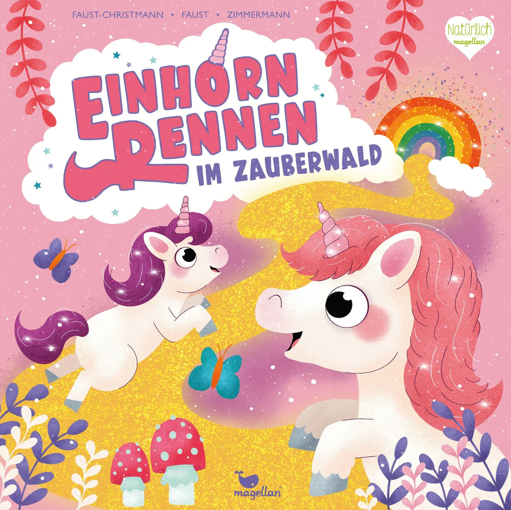 Cover: 4260671130215 | Einhornrennen im Zauberwald | Lustiges Kinderspiel ab 4 Jahren | Spiel