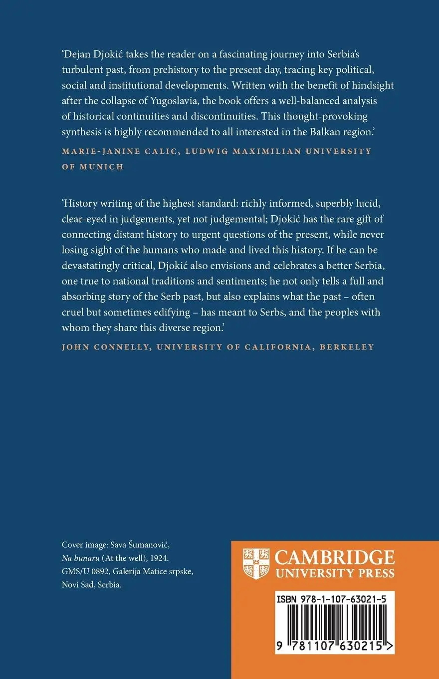 Rückseite: 9781107630215 | A Concise History of Serbia | Dejan Djokic | Taschenbuch | Englisch
