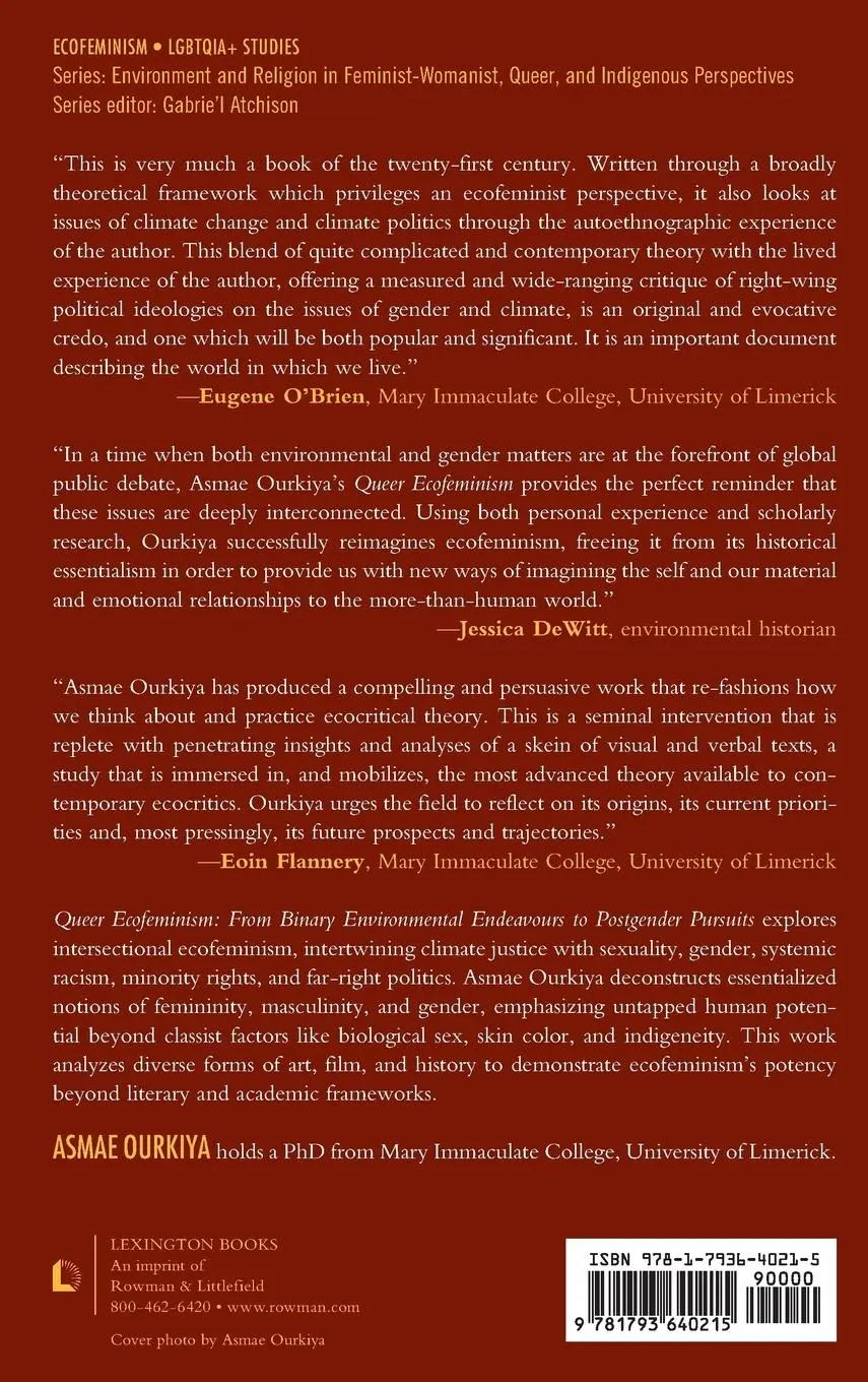 Rückseite: 9781793640215 | Queer Ecofeminism | Asmae Ourkiya | Buch | Englisch | 2023