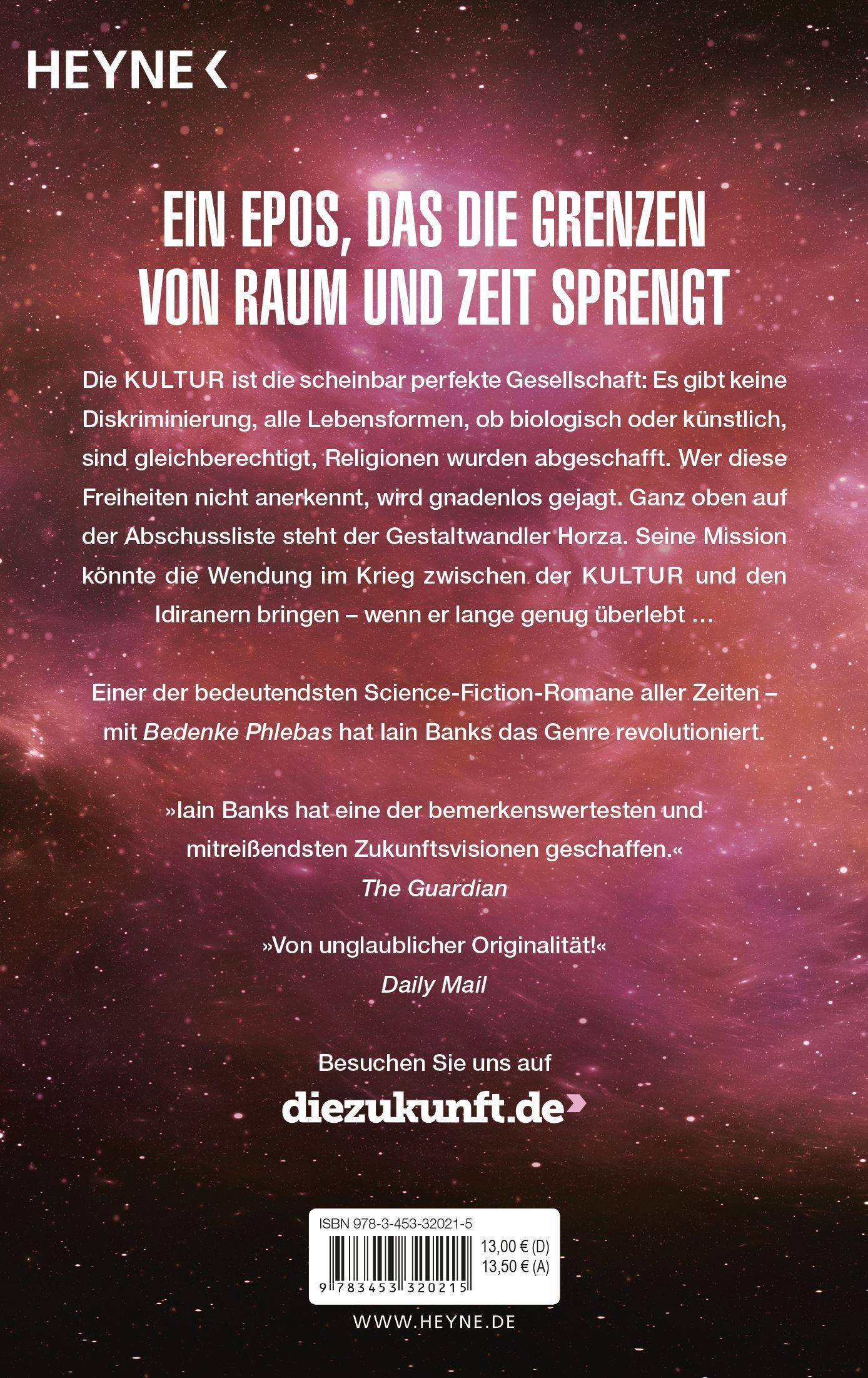 Bild: 9783453320215 | Bedenke Phlebas | Iain Banks | Taschenbuch | 768 S. | Deutsch | 2019