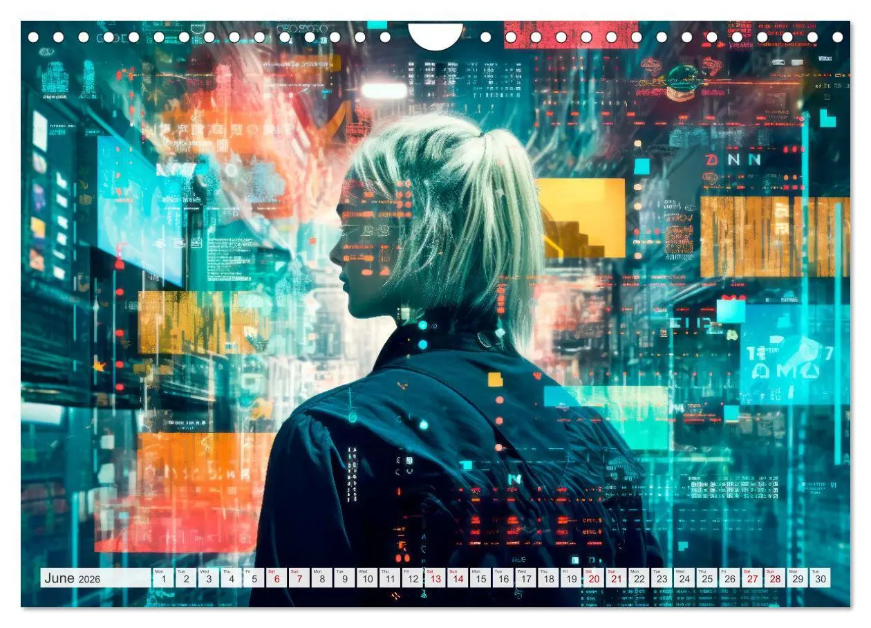 Bild: 9783516540215 | Crypto and Blockchain THE FUTURE HAS BEGUN (Wall Calendar 2026 DIN...