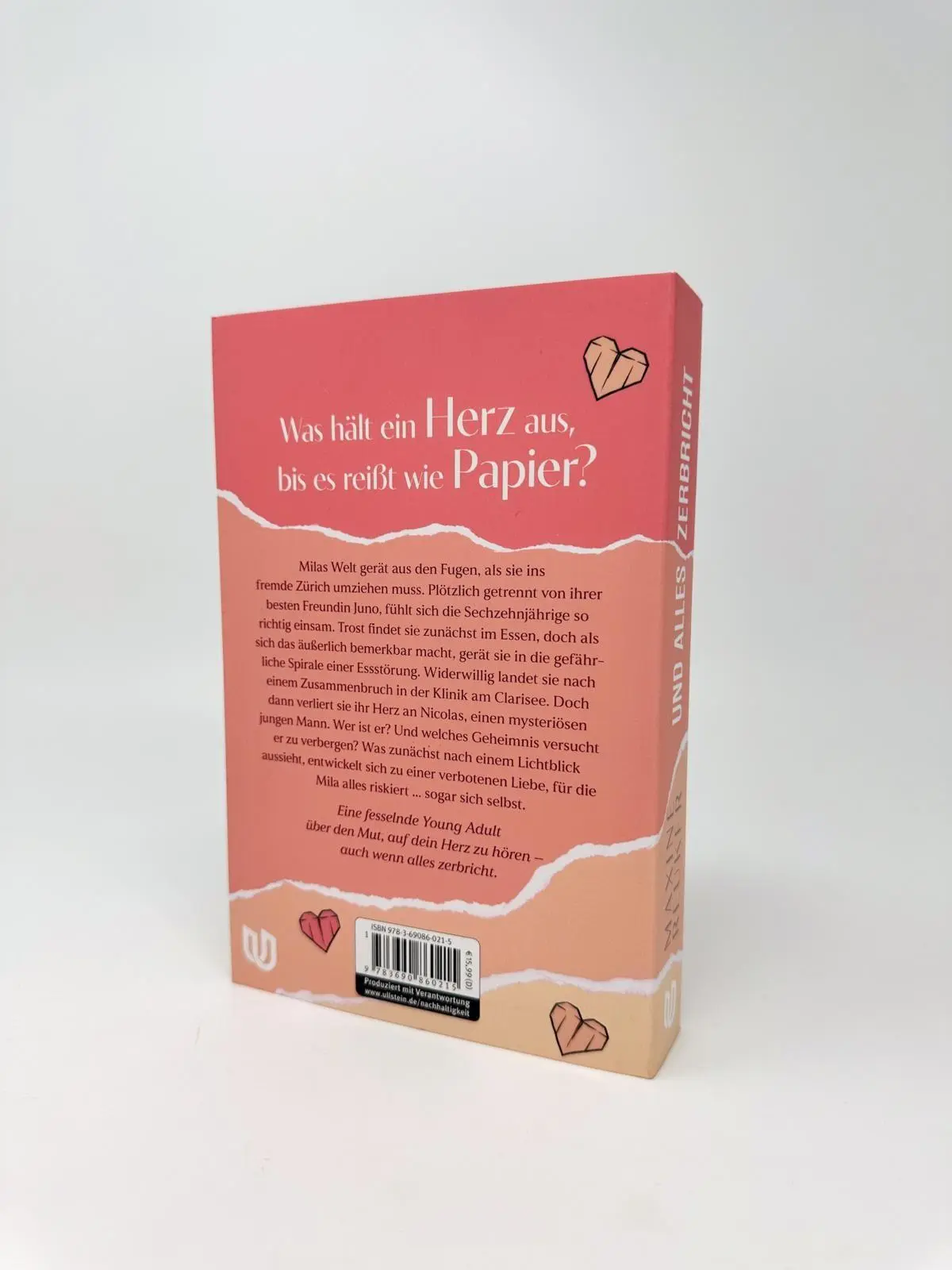 Bild: 9783690860215 | Und alles zerbricht (Paper Hearts 1) | Roman Eine hochemotionale YA!