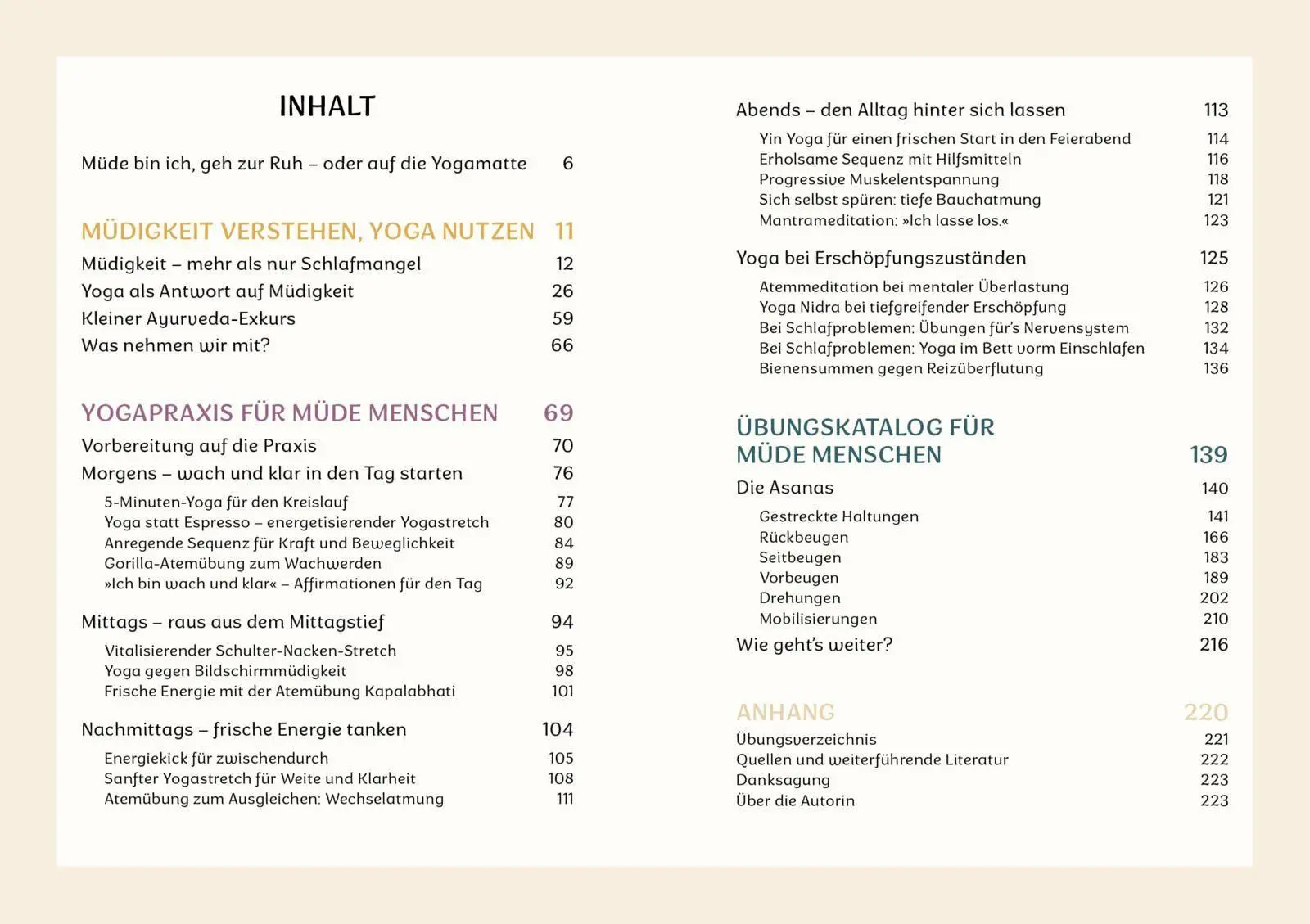 Bild: 9783742330215 | Yoga für müde Menschen | Lena Moret | Taschenbuch | 224 S. | Deutsch