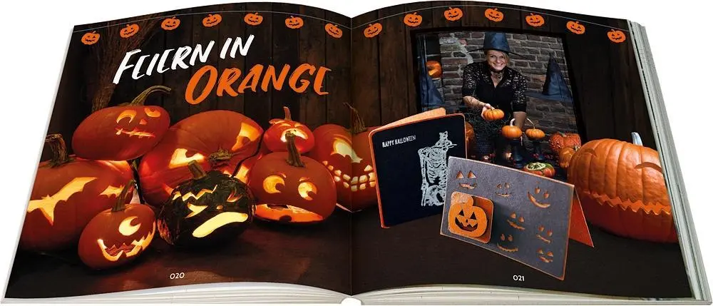 Bild: 9783965630215 | Happy Halloween | Kürbisschnitzen, Rezepte, Deko - mit Gruselfaktor