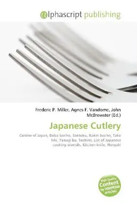 Cover: 9786131650215 | Japanese Cutlery | Frederic P. Miller (u. a.) | Taschenbuch | Englisch