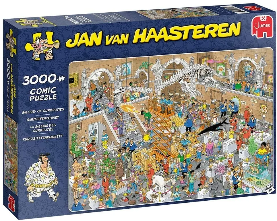 Cover: 8710126200315 | Kuriositätengallerie | Anzahl Teile: 3000, Comic-Puzzle | Puzzle