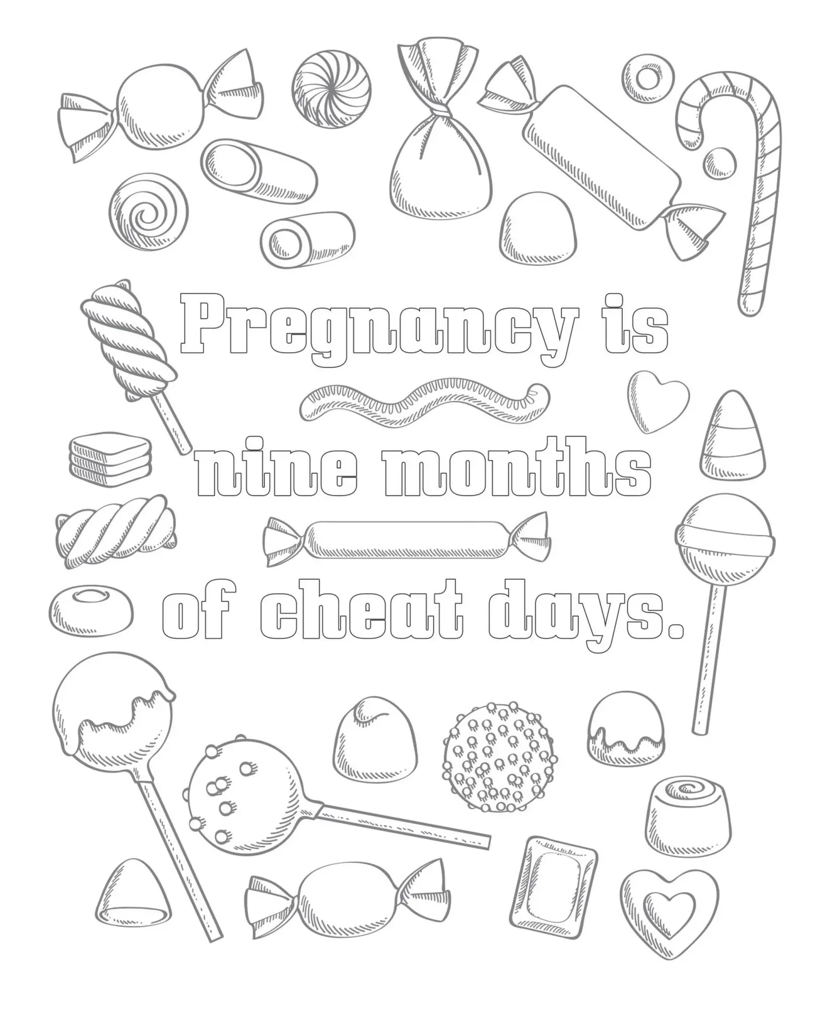 Bild: 9781646040315 | To Pee or Not to Pee | The Hilariously Snarky Pregnancy Activity Book