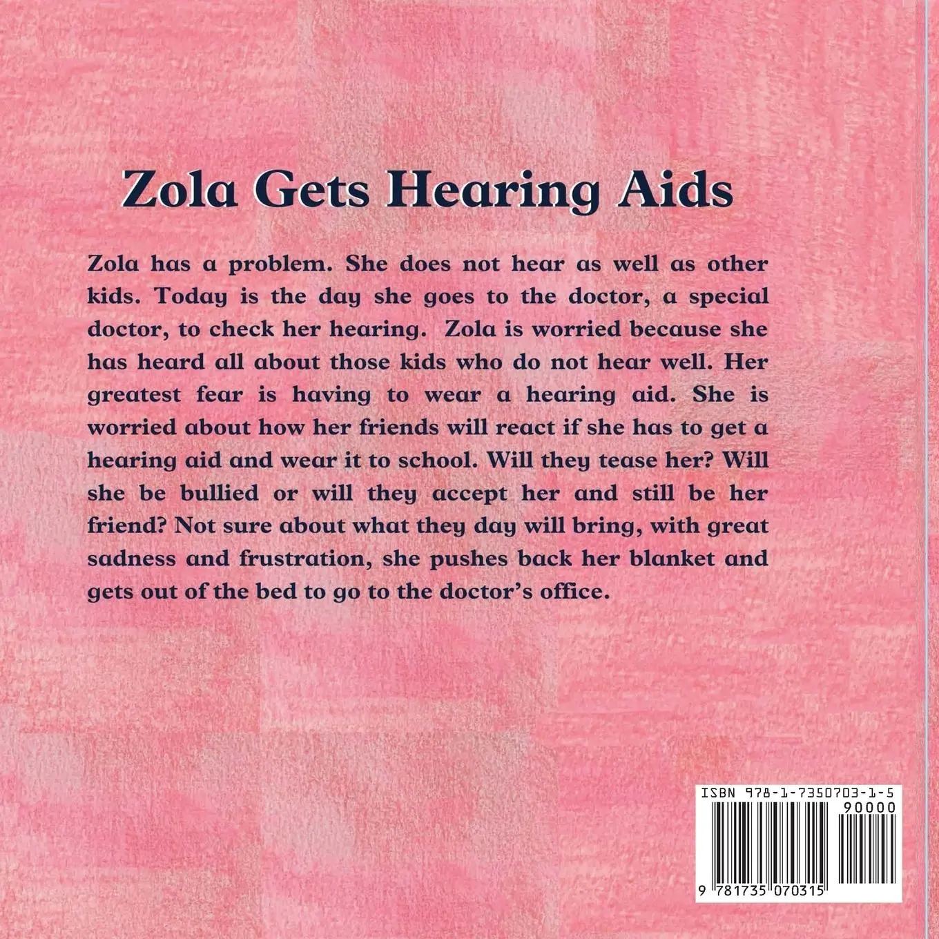 Rückseite: 9781735070315 | Zola Gets Hearing Aids | Narita Snead | Taschenbuch | Englisch | 2020