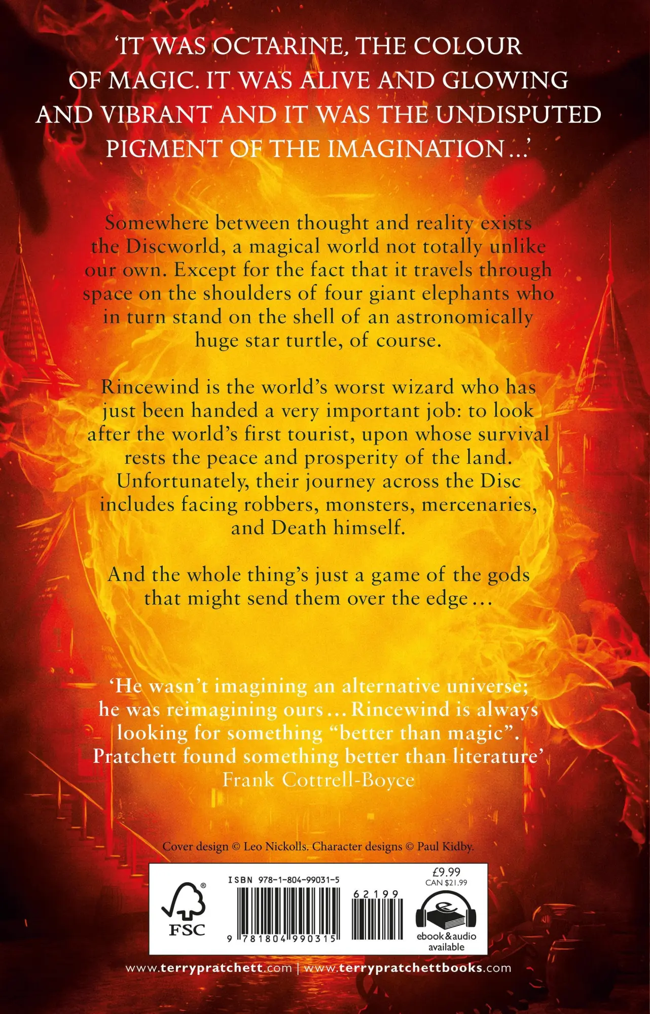 Rückseite: 9781804990315 | The Colour of Magic | Terry Pratchett | Taschenbuch | Discworld Novels
