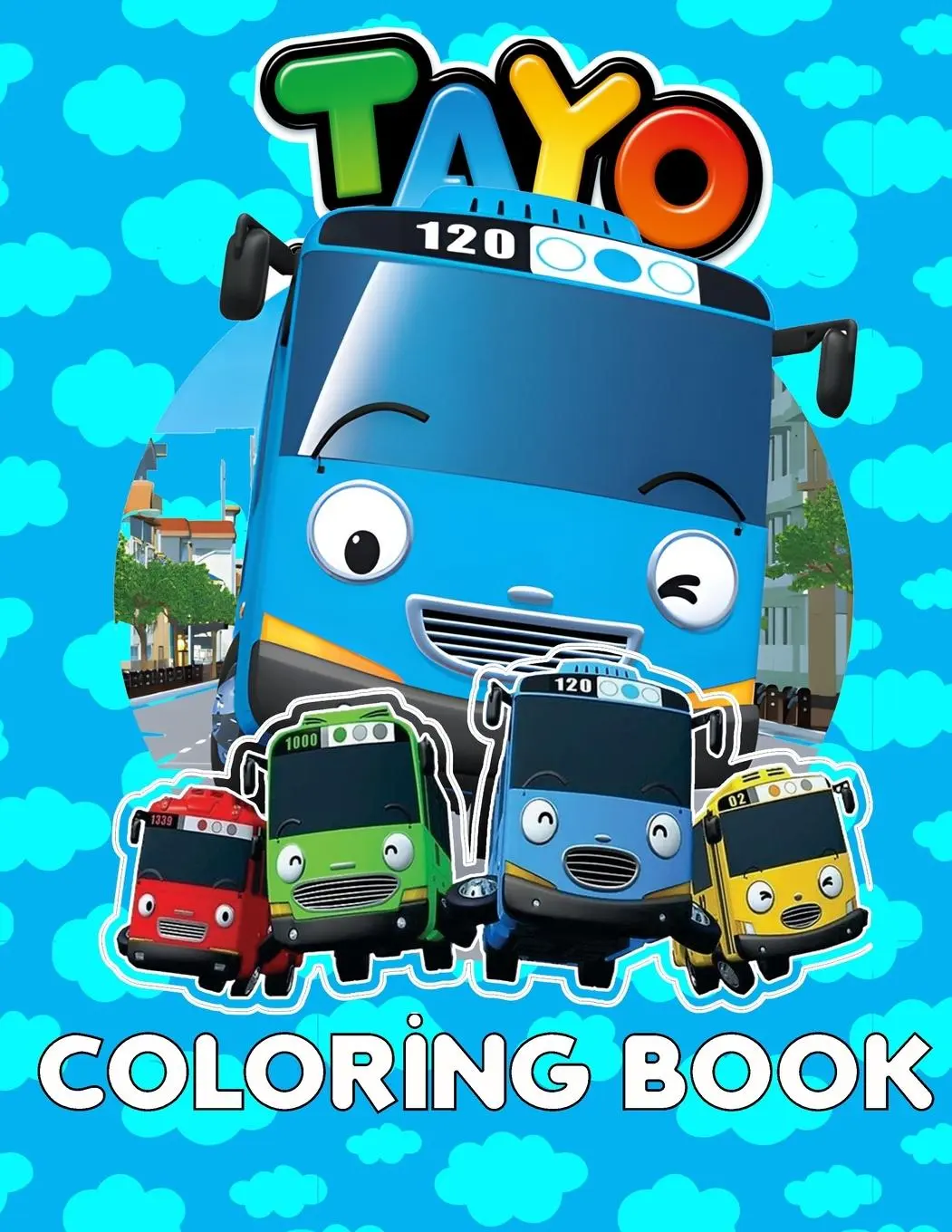 Cover: 9783054270315 | TAYO the Little Bus Coloring Book for Kids | Malone Elwin Anya | Buch