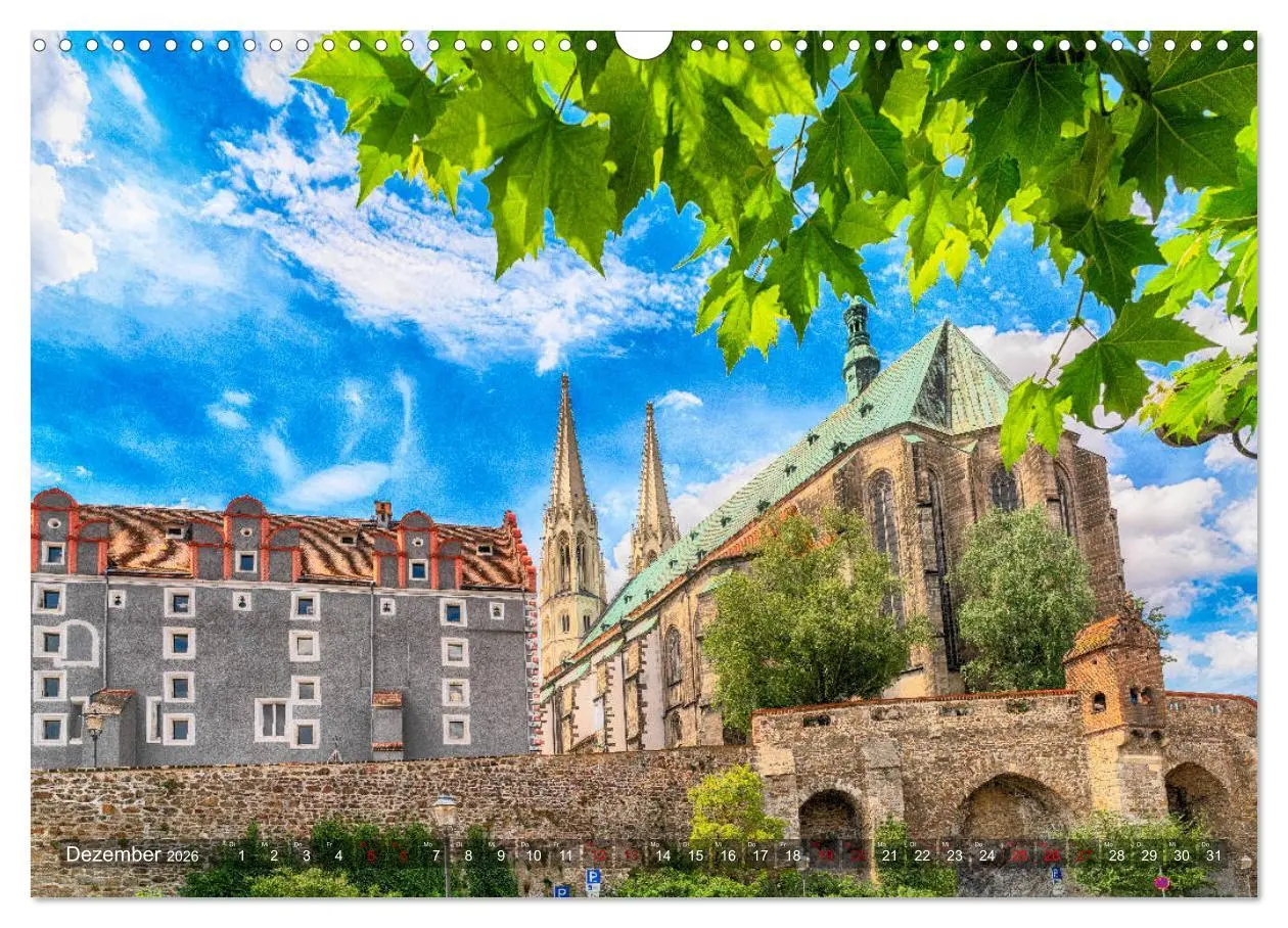 Bild: 9783457820315 | Görlitz - Fimstadt mit Charme (Wandkalender 2026 DIN A3 quer),...