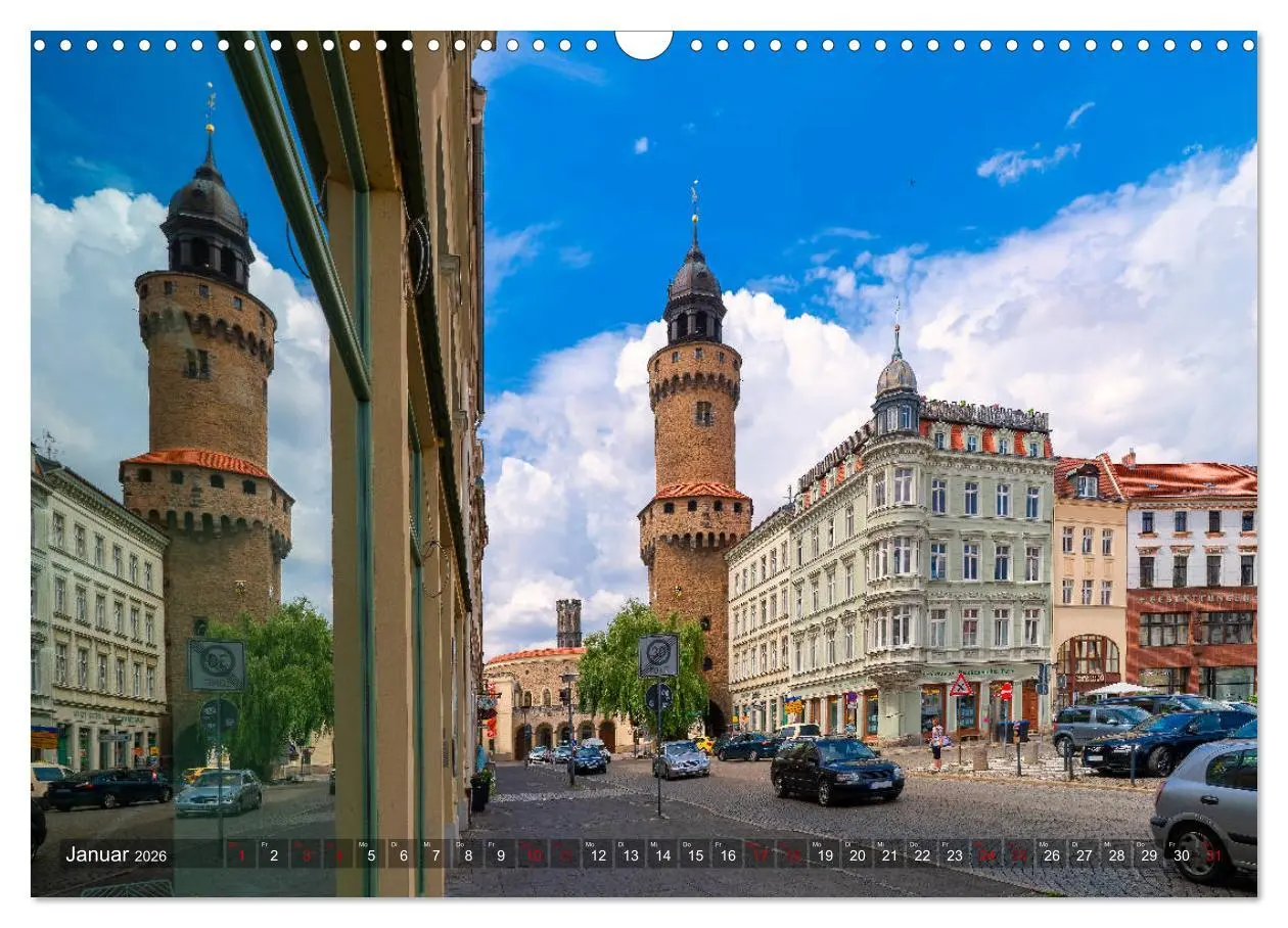 Bild: 9783457820315 | Görlitz - Fimstadt mit Charme (Wandkalender 2026 DIN A3 quer),...