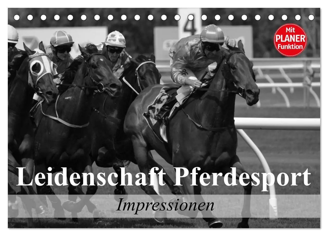 Cover: 9783457990315 | Leidenschaft Pferdesport - Impressionen (Tischkalender 2026 DIN A5...