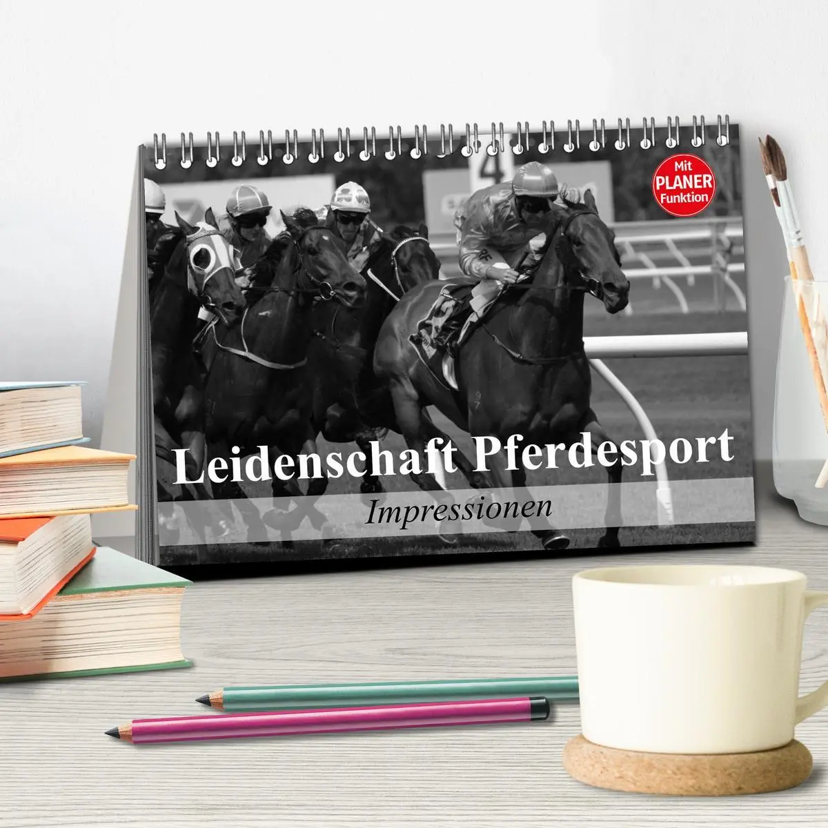 Bild: 9783457990315 | Leidenschaft Pferdesport - Impressionen (Tischkalender 2026 DIN A5...