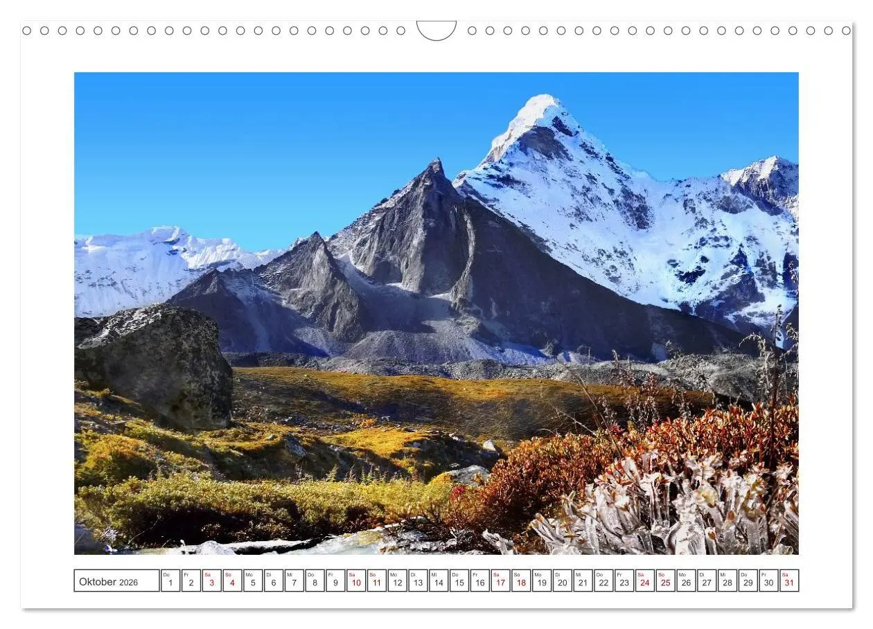 Bild: 9783516600315 | Himalaya - Bergparadies (Wandkalender 2026 DIN A3 quer), CALVENDO...