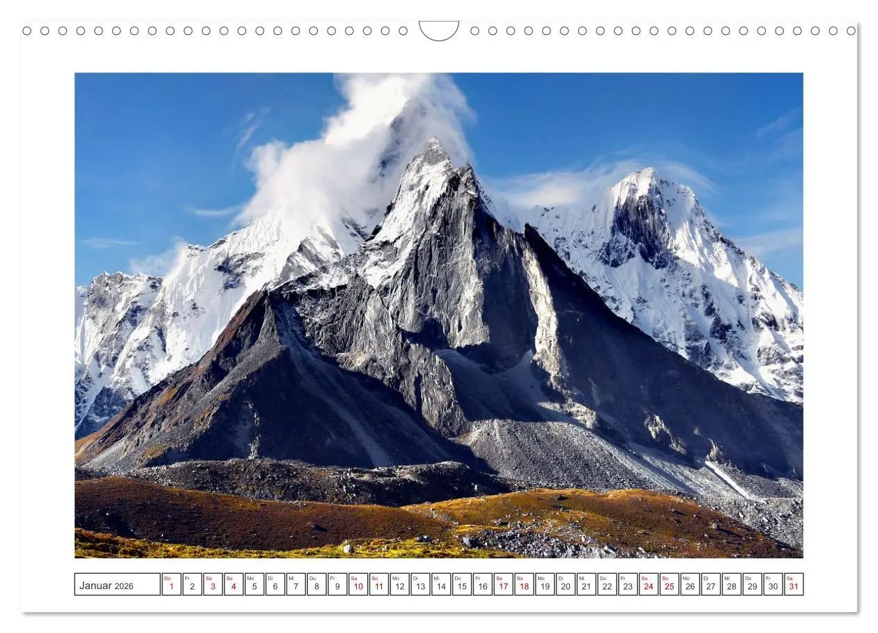 Bild: 9783516600315 | Himalaya - Bergparadies (Wandkalender 2026 DIN A3 quer), CALVENDO...