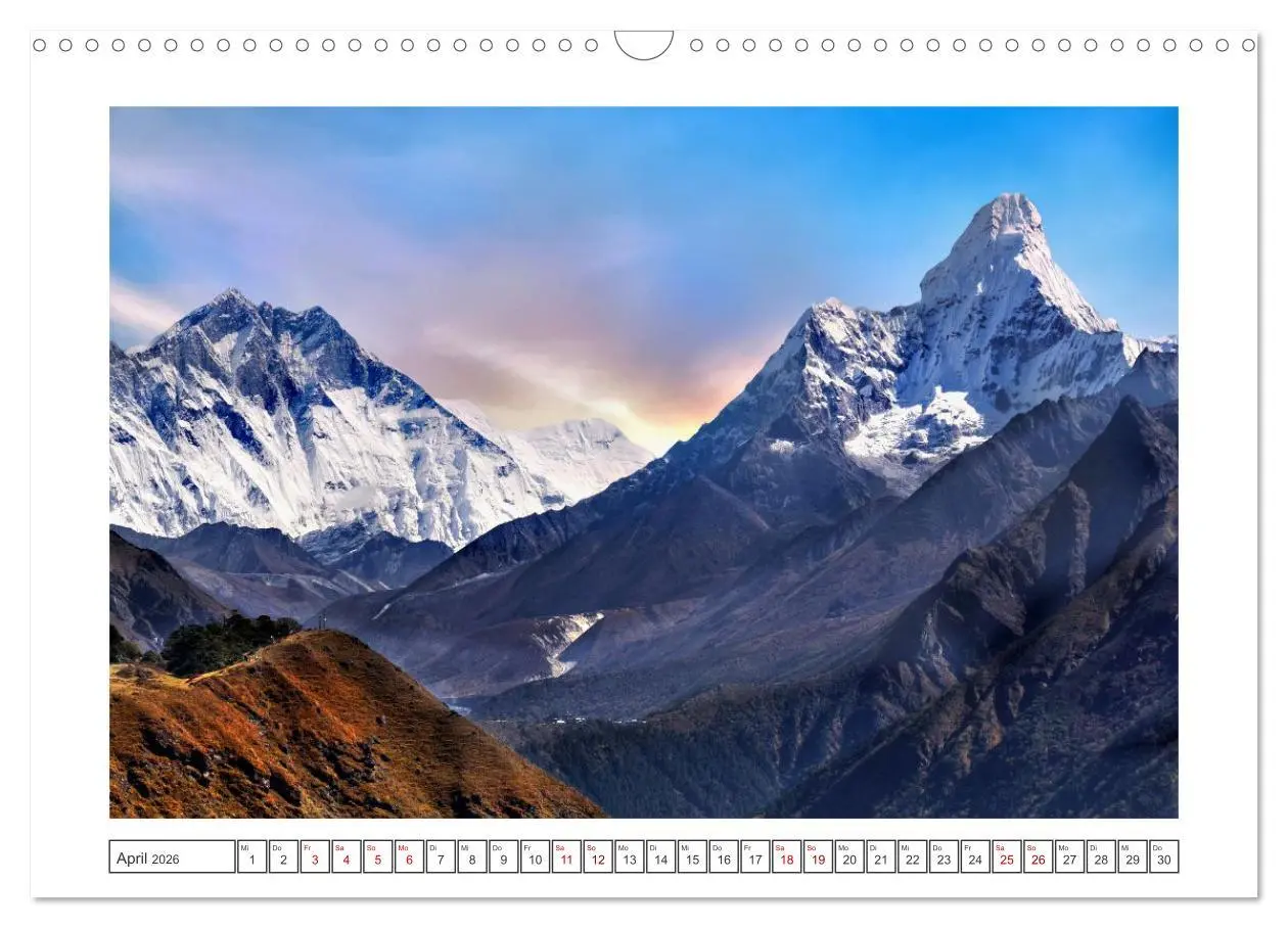 Bild: 9783516600315 | Himalaya - Bergparadies (Wandkalender 2026 DIN A3 quer), CALVENDO...